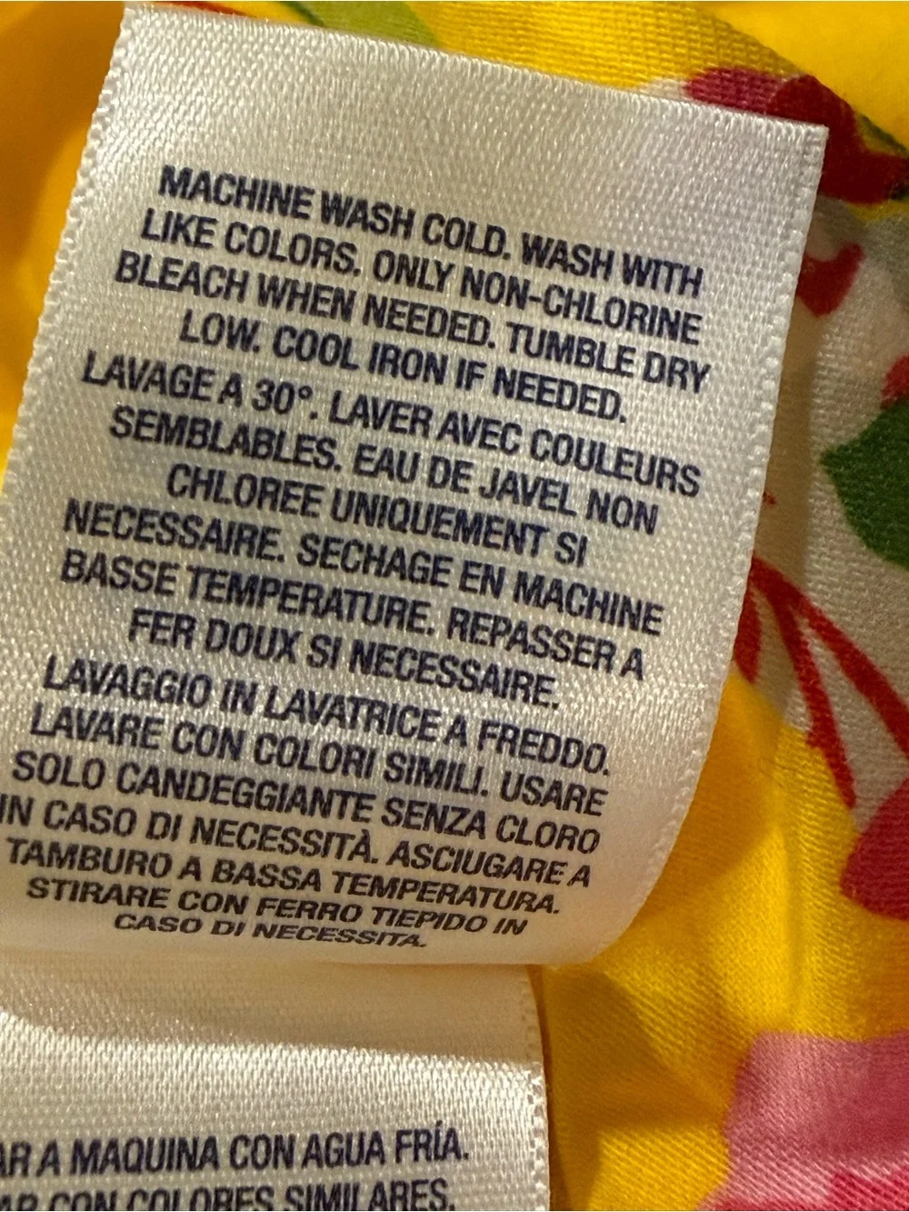 Polo Ralph Lauren Girls Yellow Floral Cotton Dress Striped Sash Size 4 Princess